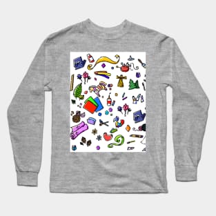 Graphic Design Items and drawing Long Sleeve T-Shirt